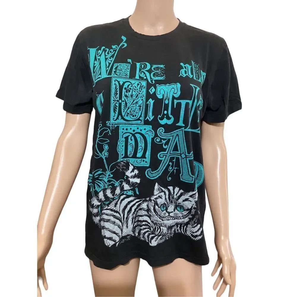 We’re All A Little Mad Tee Shirt M